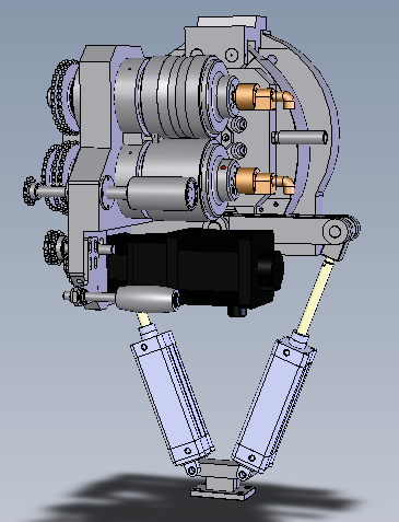 strip winding extruder